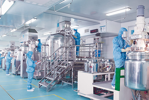 生产车间环境：自动化生产